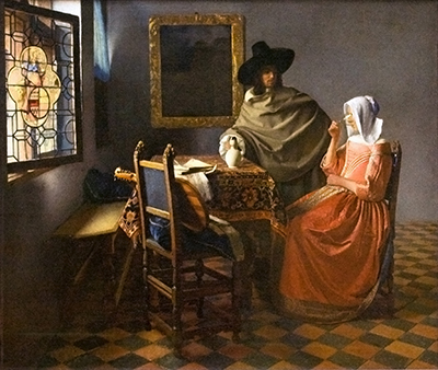 The Glass of Wine Vermeer